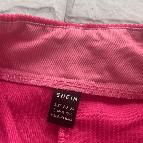 BARBIECORE PATCHWORK CORDUROY WIDE LEGGED PANTS SIZE LARGE - Picture 6 of 10